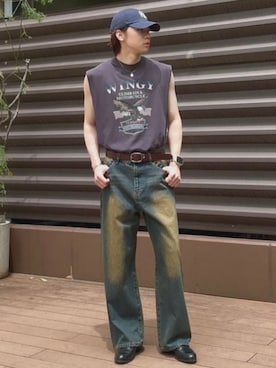 BEAMS HEART MENさん（メンズ・178cm）の夏コーディネート