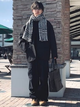 BEAMS HEART MENさん(メンズ・174cm)の冬コーディネート