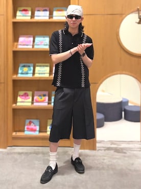 BEAMS HEART MENさん(メンズ・180cm)の夏コーディネート