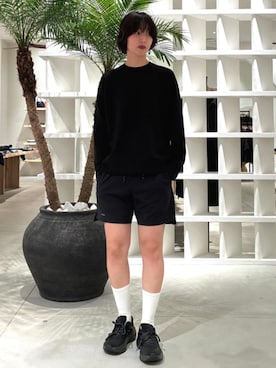 「mgh（エムジーエイチ）のアイテム」を使った、BEAMS HEART MENさん（メンズ・172cm）の夏コーディネート