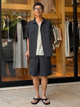 BEAMS HEART MENさん(メンズ・170cm)の夏コーディネート