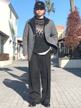 BEAMS HEART MENさん（メンズ・171cm）の秋コーディネート