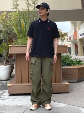 BEAMS HEART MENさん(メンズ・170cm)の夏コーディネート