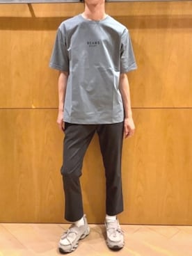 「BEAMS HEART（ビームスハート）のアイテム」を使った、BEAMS HEART MENさん（メンズ・175cm）の春コーディネート