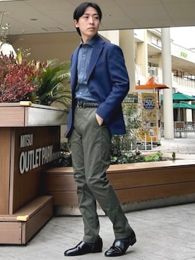 BEAMS HEART MENさん(メンズ・170cm)の冬コーディネート