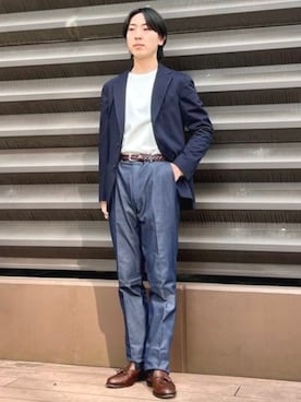 BEAMS HEART MENさん（メンズ・170cm）の春コーディネート