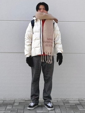 「アイテム（スウェット）」を使った、BEAMS HEART MENさん（メンズ・178cm）の秋コーディネート