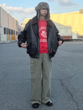 BEAMS HEART MENさん(メンズ・177cm)の冬コーディネート