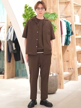 BEAMS HEART MENさん(メンズ・186cm)の夏コーディネート