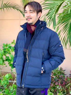 BEAMS HEART MENさん（メンズ・175cm）の冬コーディネート