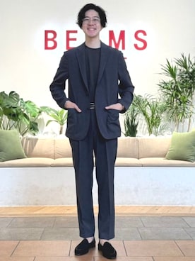 BEAMS HEART MENさん(メンズ・177cm)の夏コーディネート