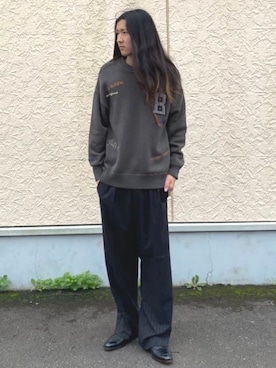 BEAMS HEART MENさん（メンズ・180cm）の冬コーディネート
