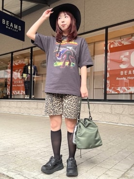 BEAMS HEART MENさん(レディース・154cm)の春コーディネート