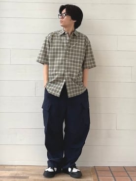 BEAMS HEART MENさん(メンズ・170cm)の夏コーディネート