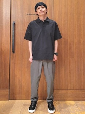 「気温25度から29度」｜BEAMS HEART MENさん（メンズ・166cm）の夏コーディネート