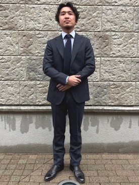 BEAMS HEART MENさん（メンズ・171cm）の冬コーディネート