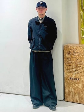 BEAMS HEART MENさん（メンズ・174cm）の春コーディネート