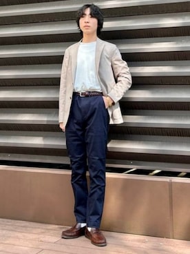 「BEAMS HEART（ビームスハート）のアイテム」を使った、BEAMS HEART MENさん（メンズ・170cm）の春コーディネート