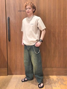 BEAMS HEART MENさん（メンズ・166cm）の夏コーディネート