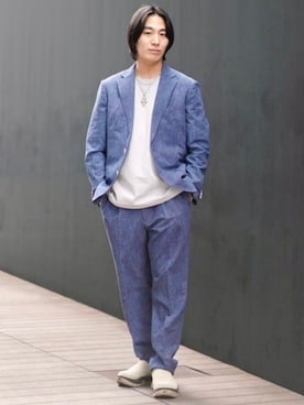 BEAMS HEART MENさん(メンズ・170cm)の冬コーディネート