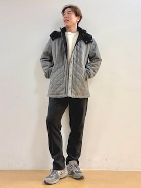 BEAMS HEART MENさん（メンズ・176cm）の冬コーディネート