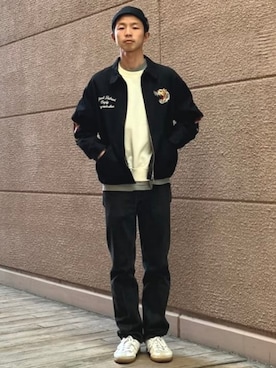 BEAMS HEART MENさん(メンズ・170cm)の春コーディネート