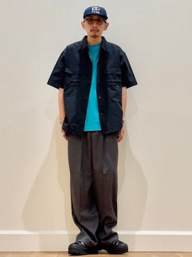 BEAMS HEART MENさん(メンズ・166cm)の夏コーディネート