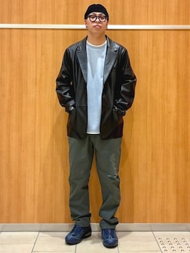 BEAMS HEART MENさん（メンズ・180cm）の秋コーディネート