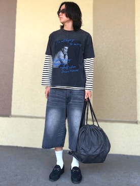 BEAMS HEART MENさん（メンズ・180cm）の夏コーディネート