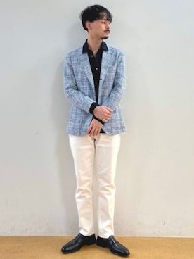 BEAMS HEART MENさん（メンズ・173cm）の春コーディネート