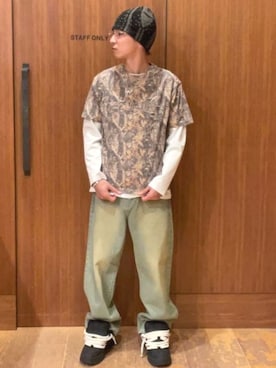BEAMS HEART MENさん（メンズ・170cm）の春コーディネート