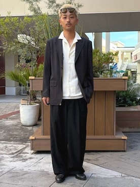 BEAMS HEART MENさん(メンズ・170cm)の夏コーディネート