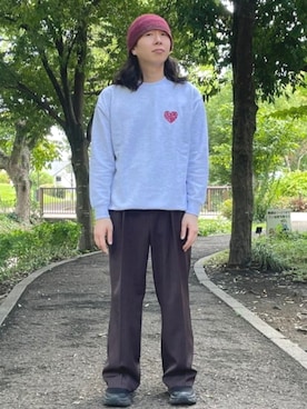 BEAMS HEART MENさん（メンズ・172cm）の秋コーディネート