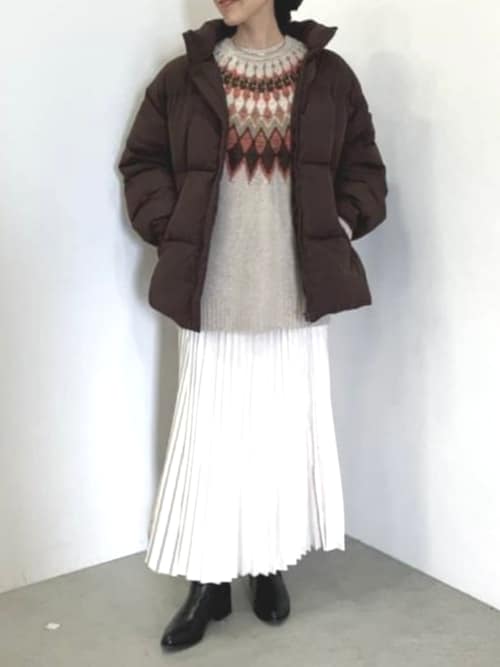 中綿 パドル ショート ブルゾン/Padded Puddle Short Blouson