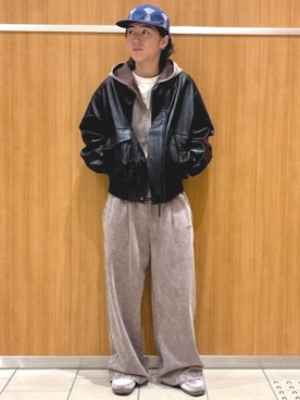 「メンズファッション」｜BEAMS HEART MENさん（メンズ・171cm）の冬コーディネート