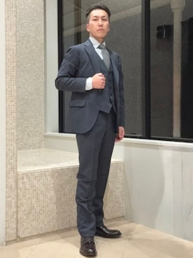 BEAMS HEART MENさん（メンズ・169cm）の冬コーディネート