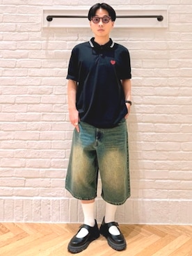 BEAMS HEART MENさん(メンズ・170cm)の夏コーディネート