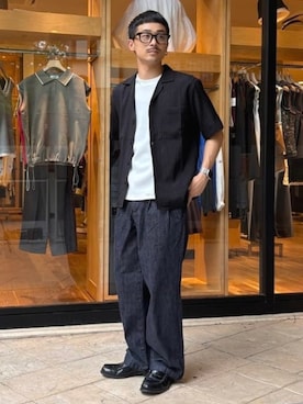 BEAMS HEART MENさん(メンズ・170cm)の夏コーディネート