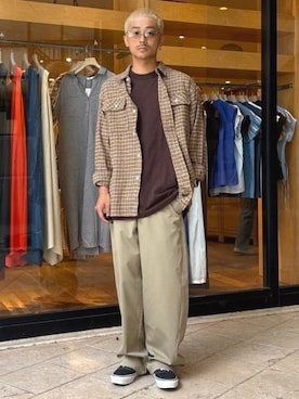 BEAMS HEART MENさんのコーディネート