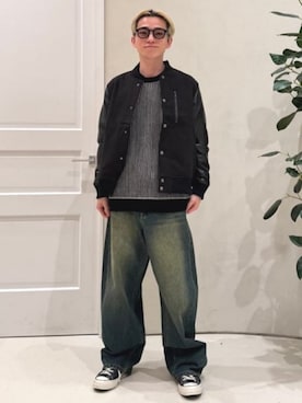 BEAMS HEART MENさん（メンズ・169cm）の冬コーディネート