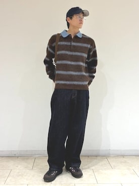 「アイテム（その他小物）」を使った、BEAMS HEART MENさん（メンズ・175cm）の秋コーディネート