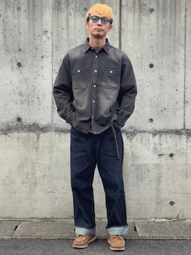 「アイテム（サングラス）」を使った、BEAMS HEART MENさん（メンズ・178cm）の秋コーディネート