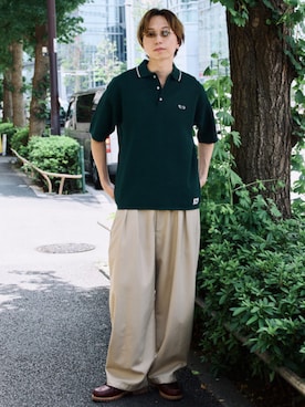 「PENNEYS（ぺニーズ）のアイテム」を使った、BEAMS HEART MENさん（メンズ・186cm）の夏コーディネート