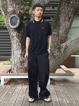 BEAMS HEART MENさん(メンズ・170cm)の夏コーディネート