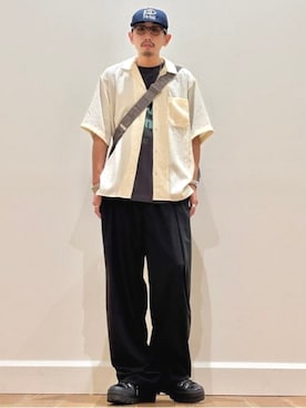 BEAMS HEART MENさん(メンズ・166cm)の夏コーディネート