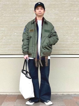 BEAMS HEART MENさん（メンズ・163cm）の秋コーディネート