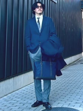 BEAMS HEART MENさん(メンズ・182cm)の冬コーディネート