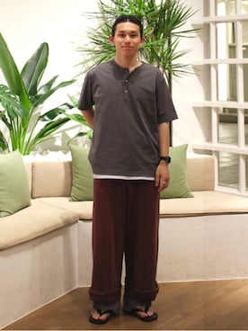 BEAMS HEART MENさん(メンズ・168cm)の夏コーディネート