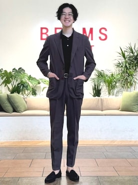 BEAMS HEART MENさん(メンズ・177cm)の夏コーディネート
