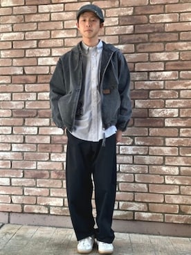 BEAMS HEART MENさん（メンズ・170cm）の冬コーディネート
